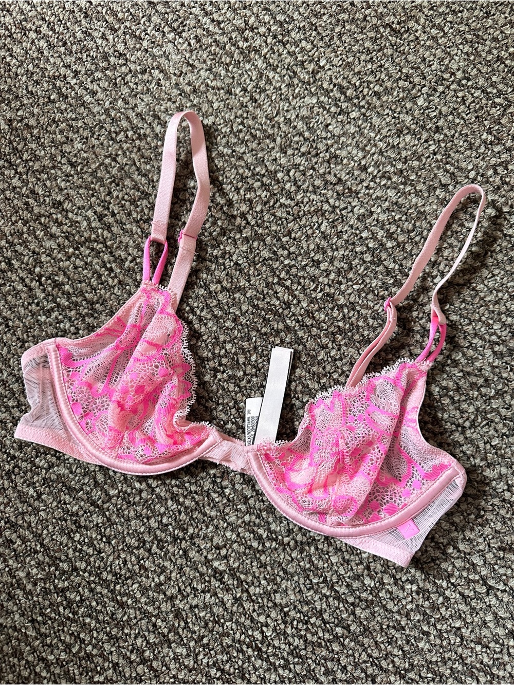 Victoria's Secret Pink Unlined Demi Bra